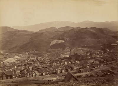 水路からのコンビネーションシャフト 作： Carleton E. Watkins